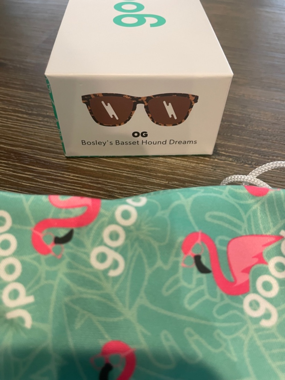 Goodr Unisex Brown Tortoise Sunglasses Brand New Bosley’s Basset Hound Dreams - Picture 2 of 3